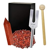 Amazon | 5点セット 4096Hz レッド クリスタルチューナー 水晶